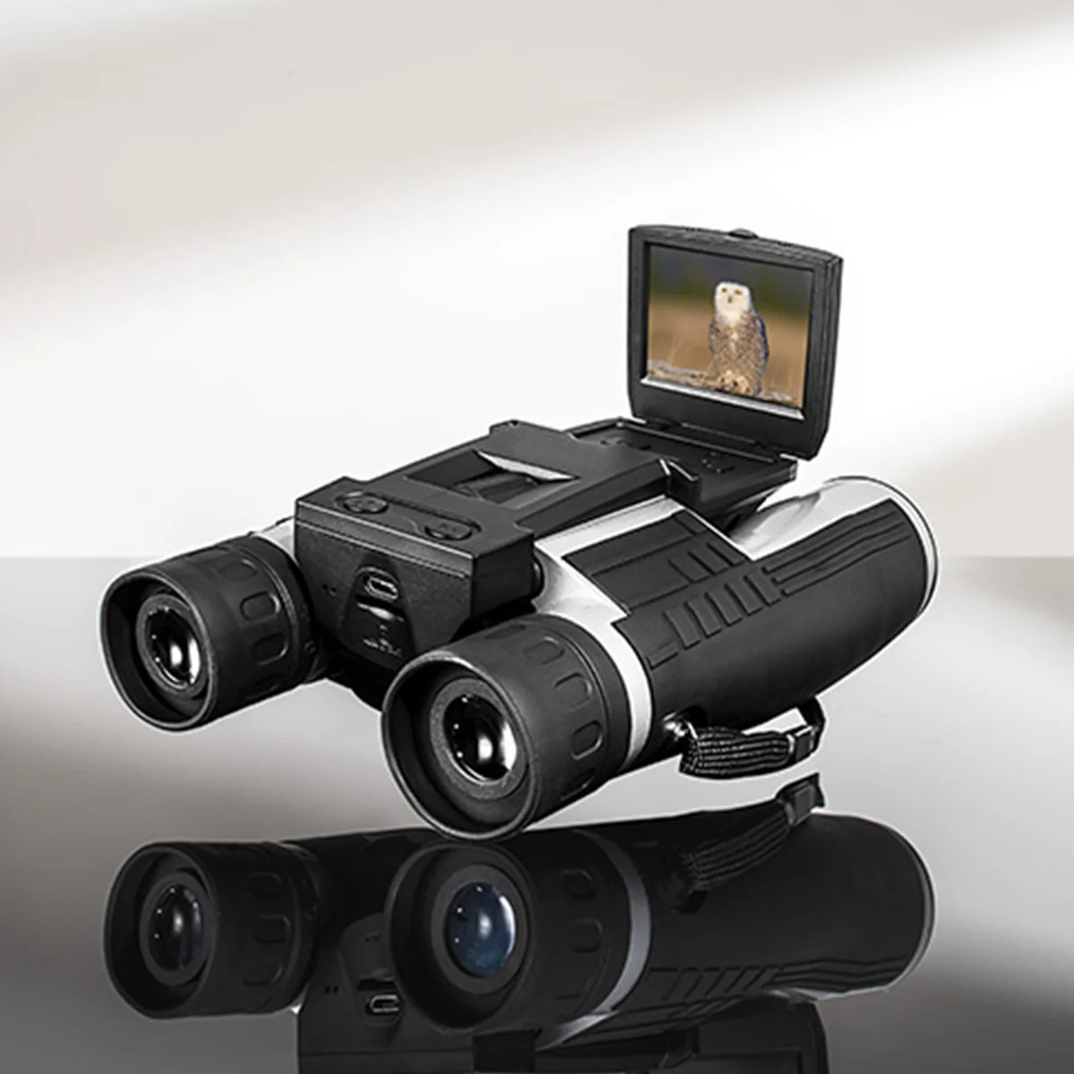 12X Zoom Digital Camera Binoculars by Sharper Image
