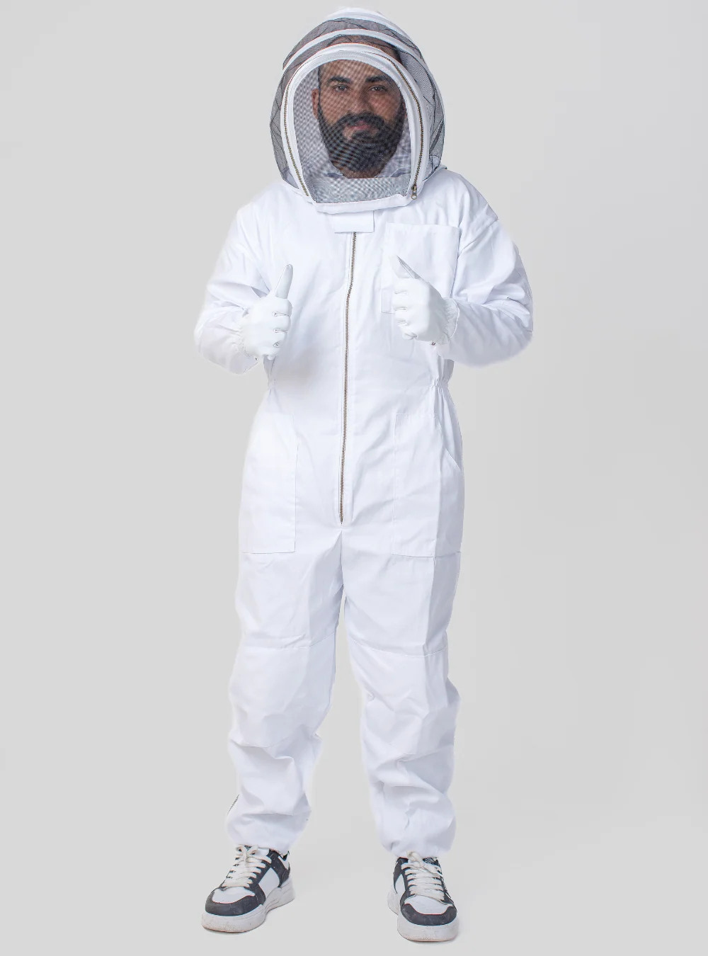 WhiteGuard Fencing Beekeeper Suit