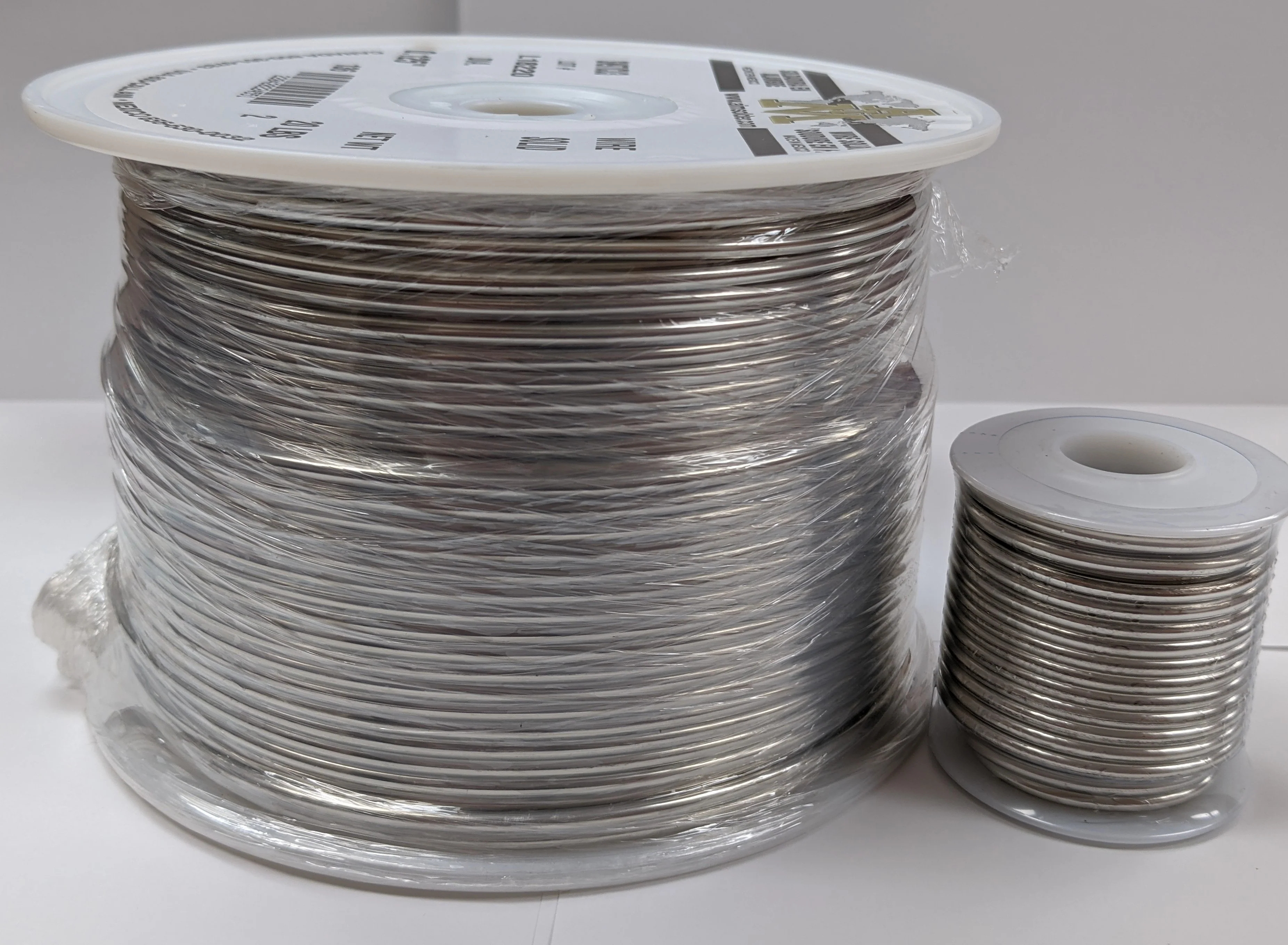 97/3Cu Lead-Free Solder .125 Diameter Solid Wire - 20 lb Spool
