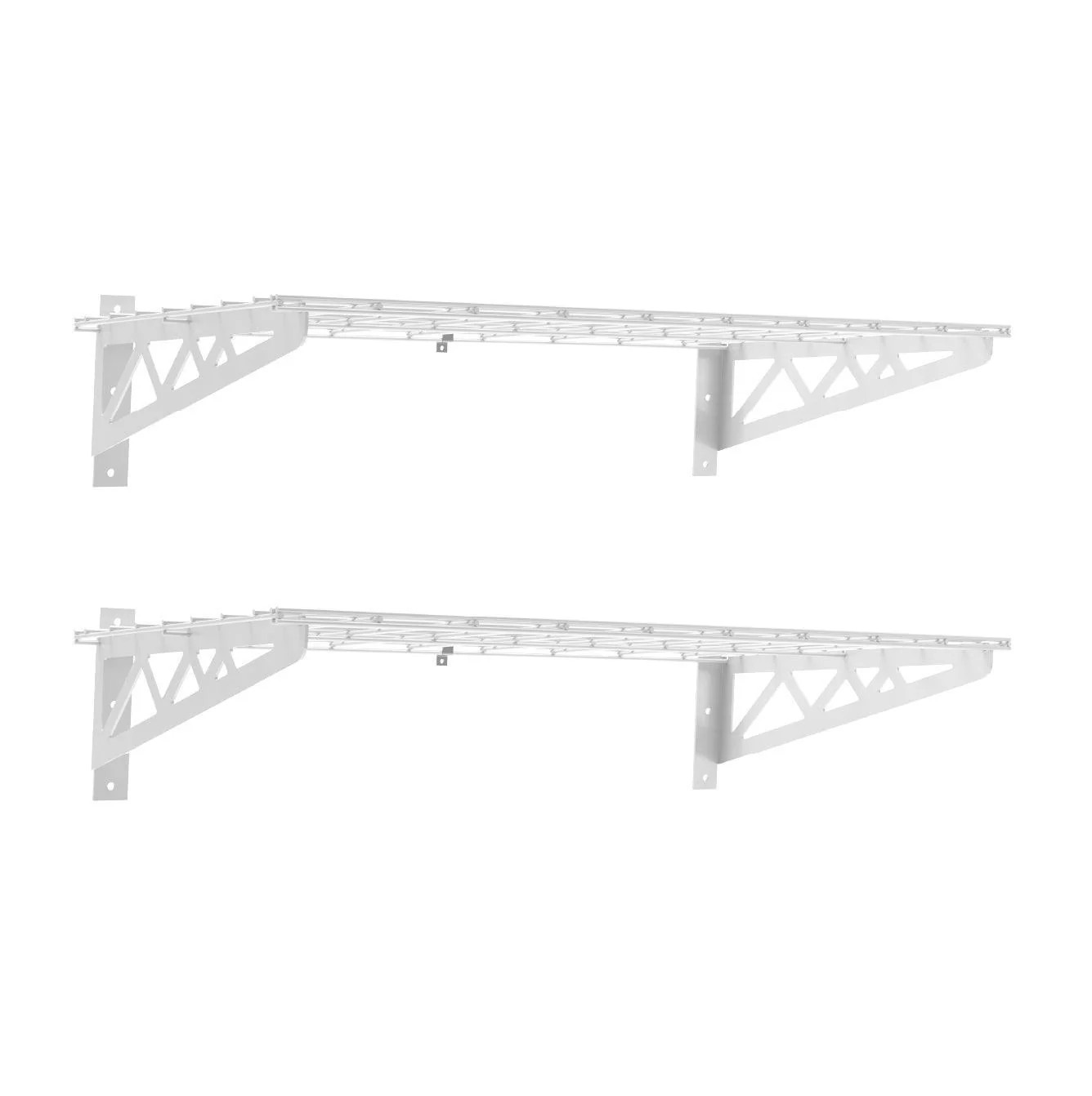 1.5′ x 6′ Wall Shelf (with Hooks)