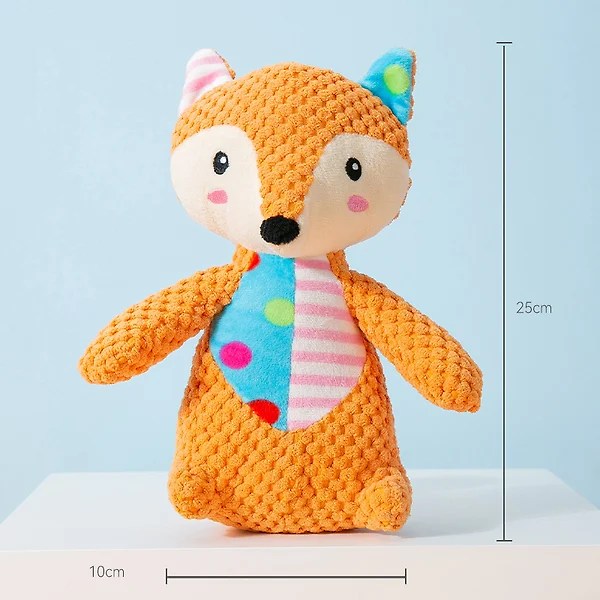 Immortal Squeaky Plush Toy for Aggressive Chewers -Small and Medium Dogs