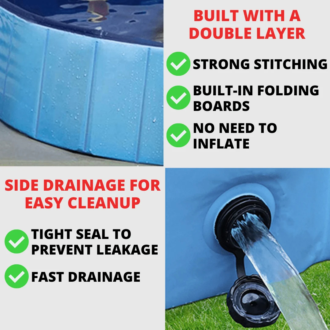 Team K9® Foldable Dog Pool