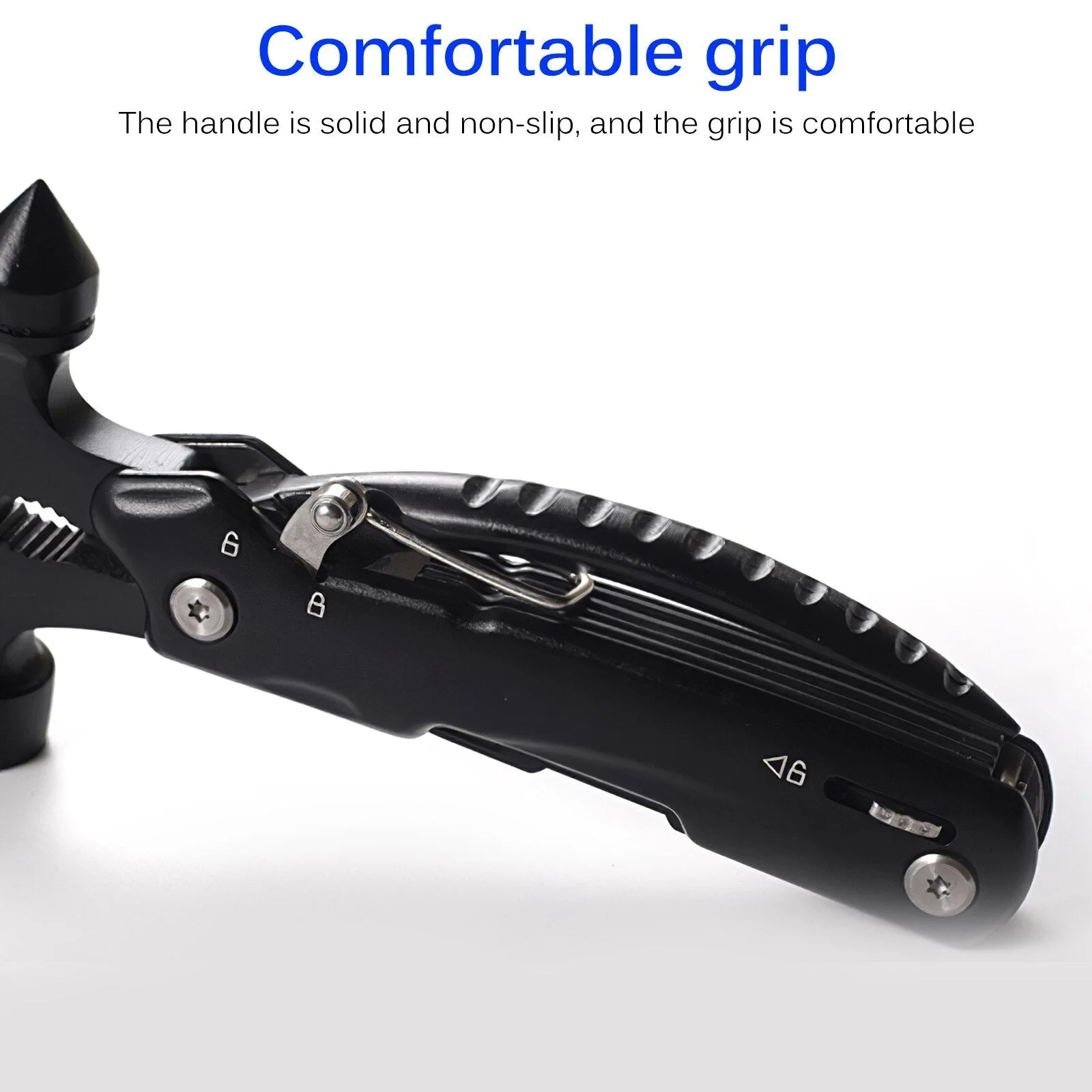 Adventure Gear | Multifunctional Survival Tool with Durable Design | Essential for Camping and Hiking