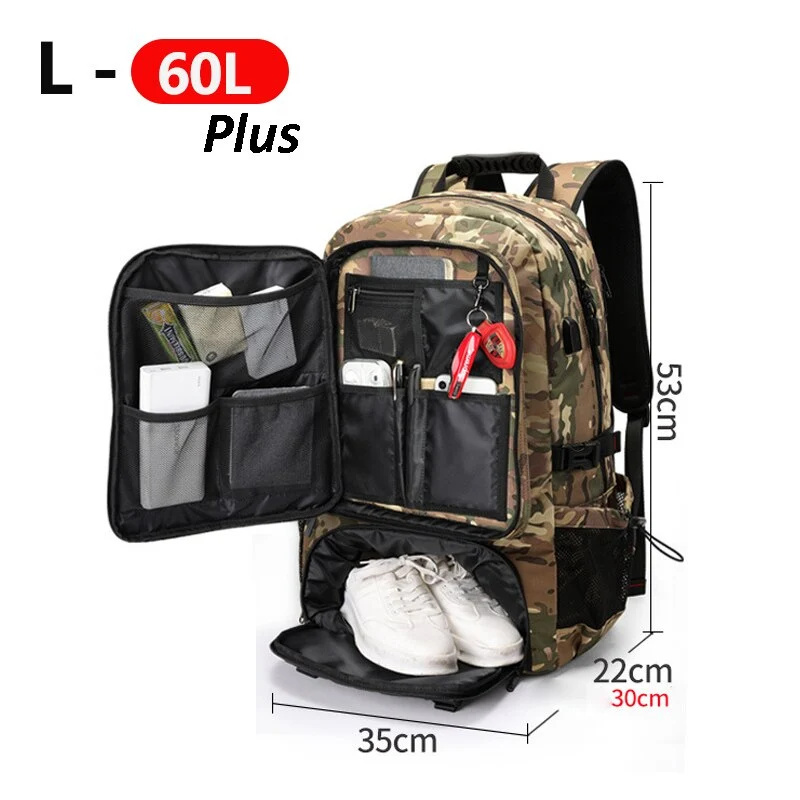 Adventure Pack | Large Capacity Travel Backpack with Water-Resistant Material | Versatile Design for Outdoor Enthusiasts