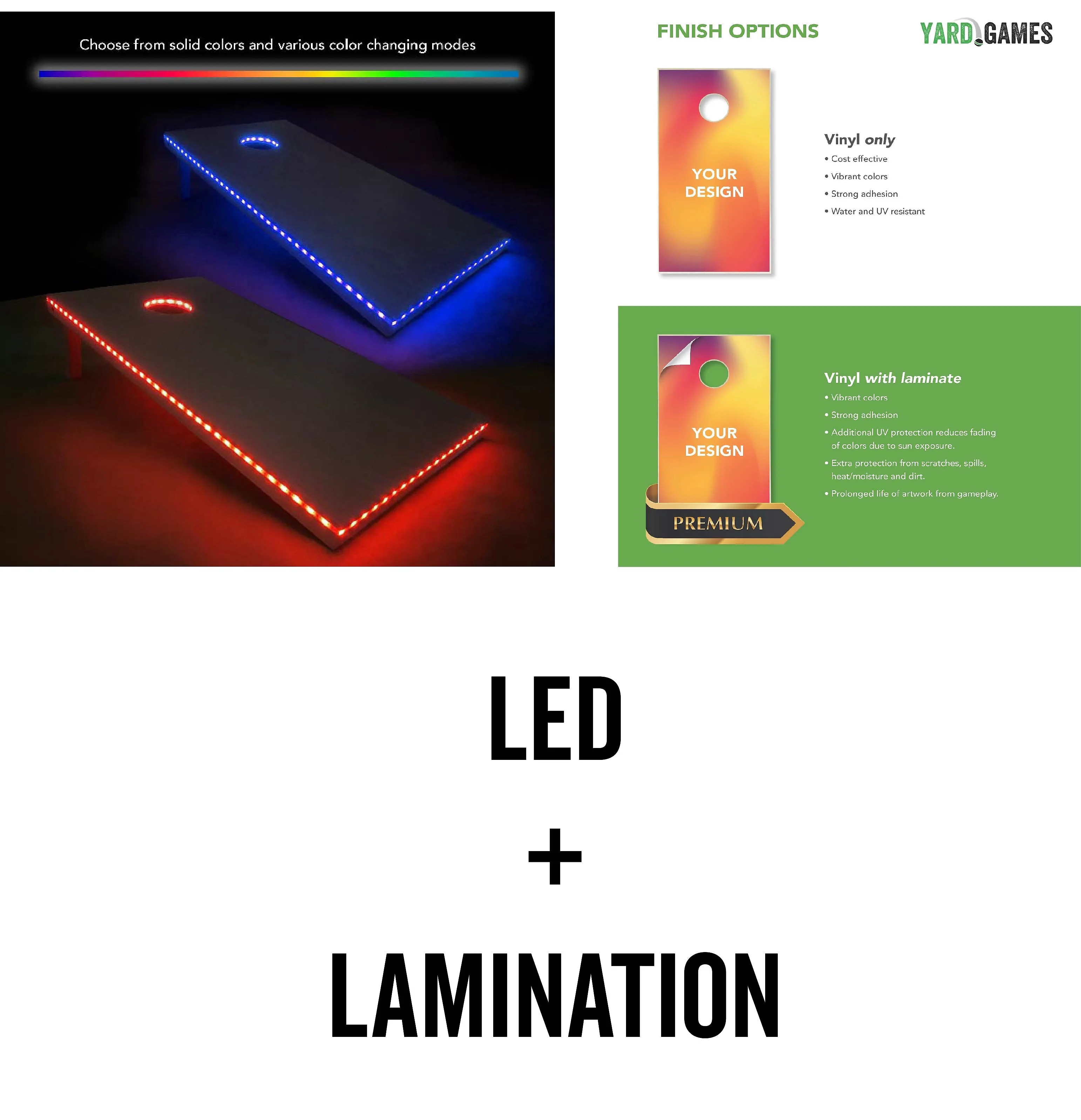 American Samoa National Park Cornhole Boards