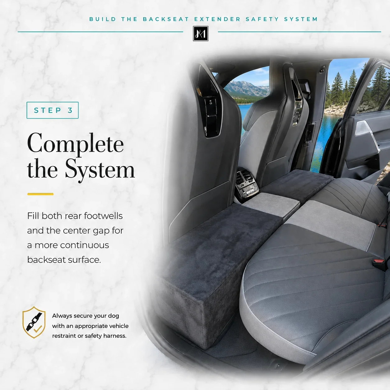 Companion Backseat Extender™ for Dogs