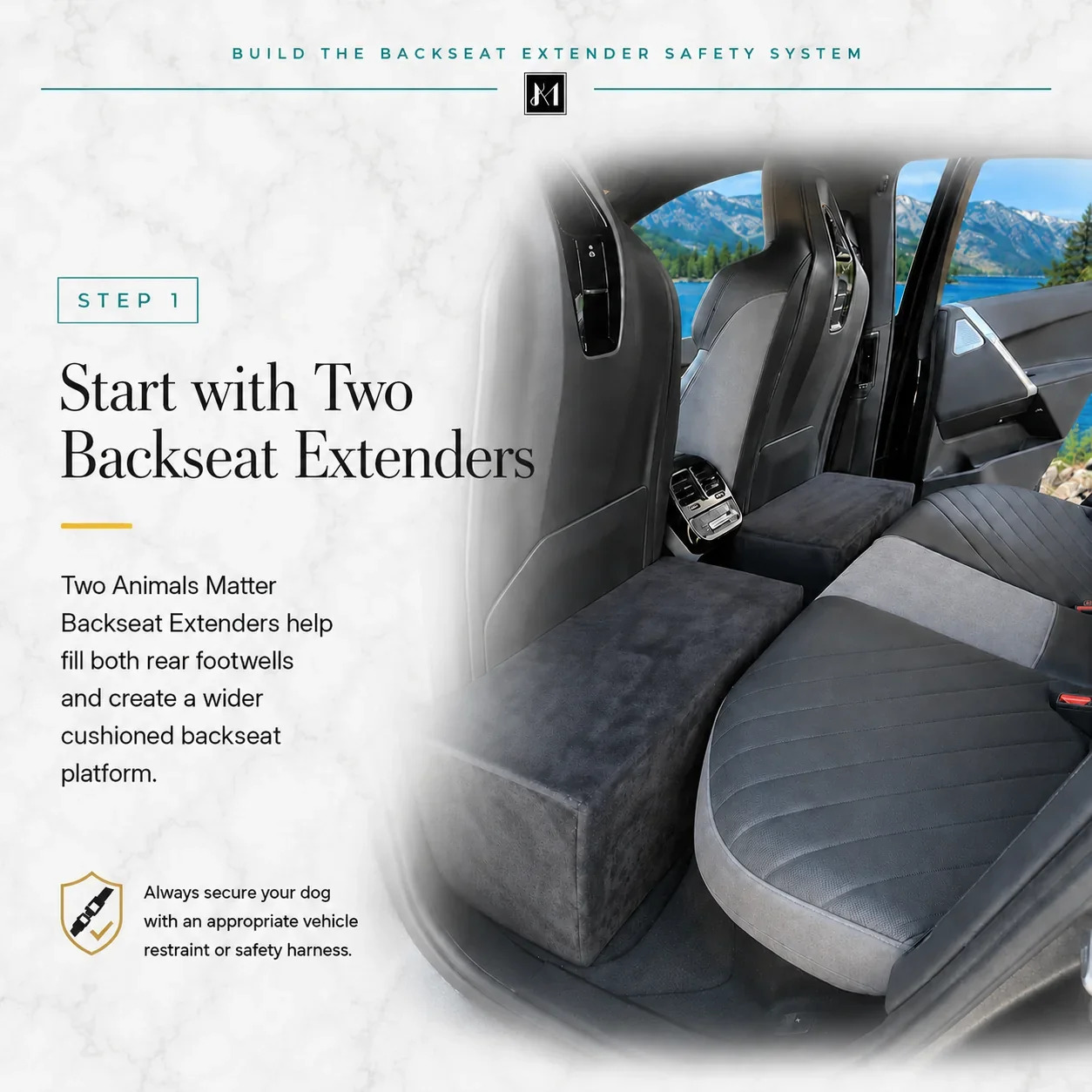 Companion Backseat Extender™ for Dogs