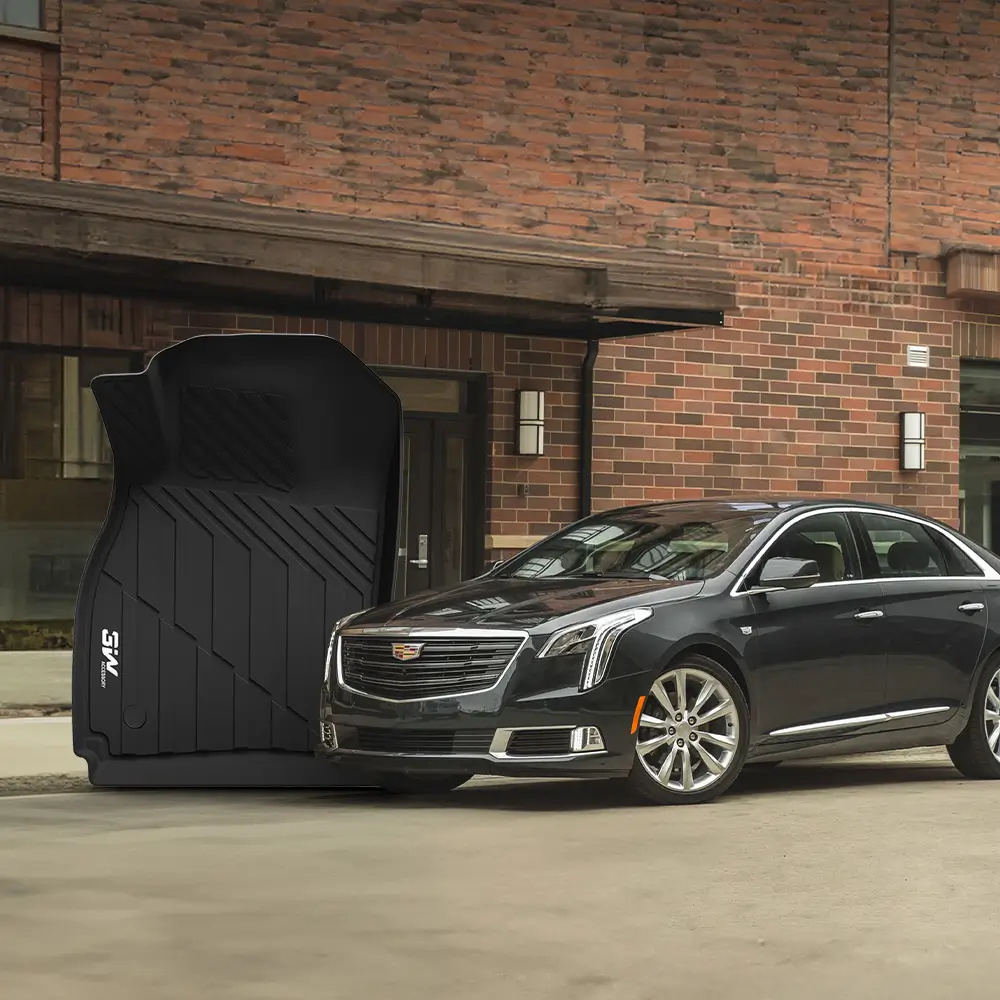 3W Cadillac XTS 2013-2019 Custom Floor Mats Thorex™ All-Weather Protection