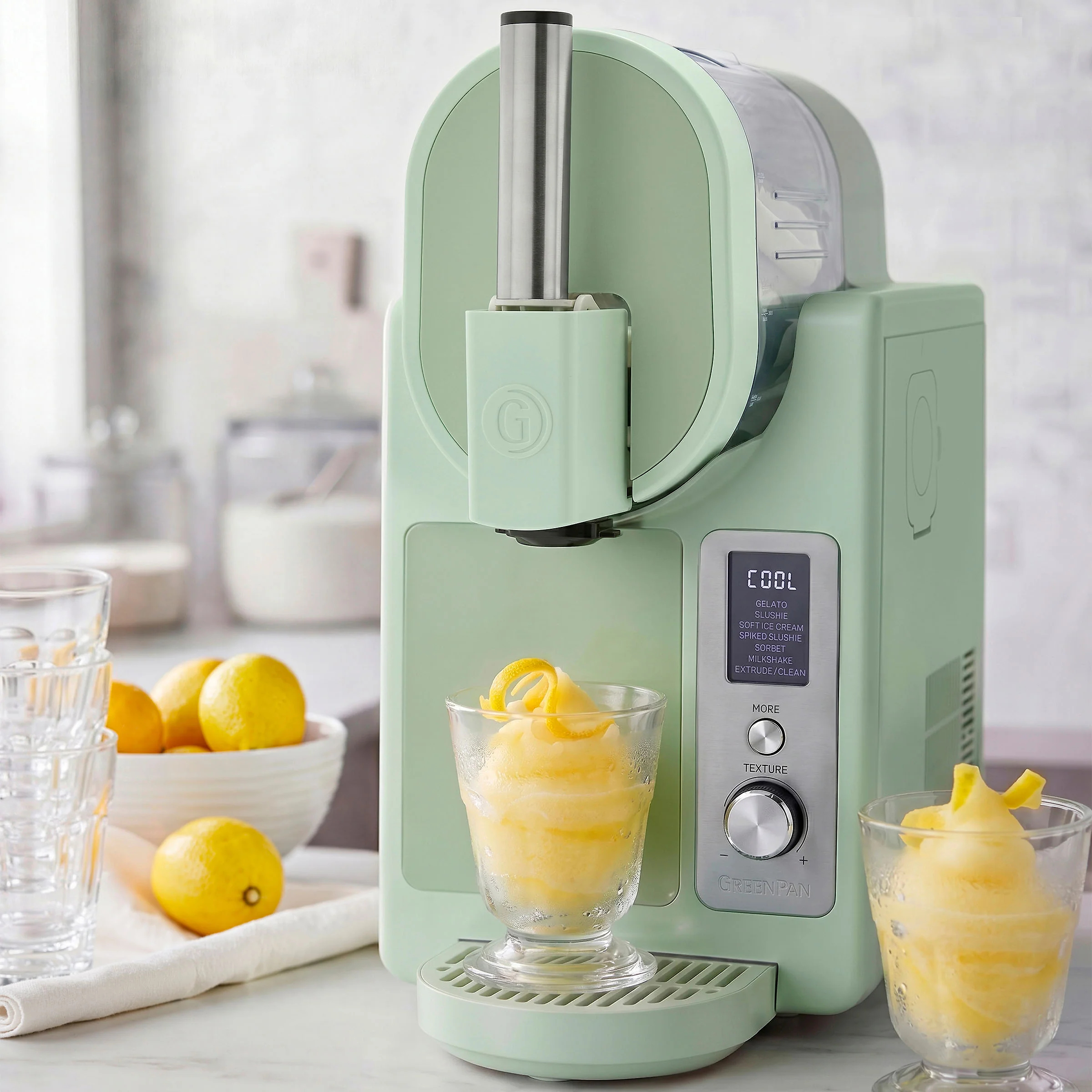 Frost Pro 16-in-1 Ice Cream. Gelato & Frozen Drink Maker | Pistachio