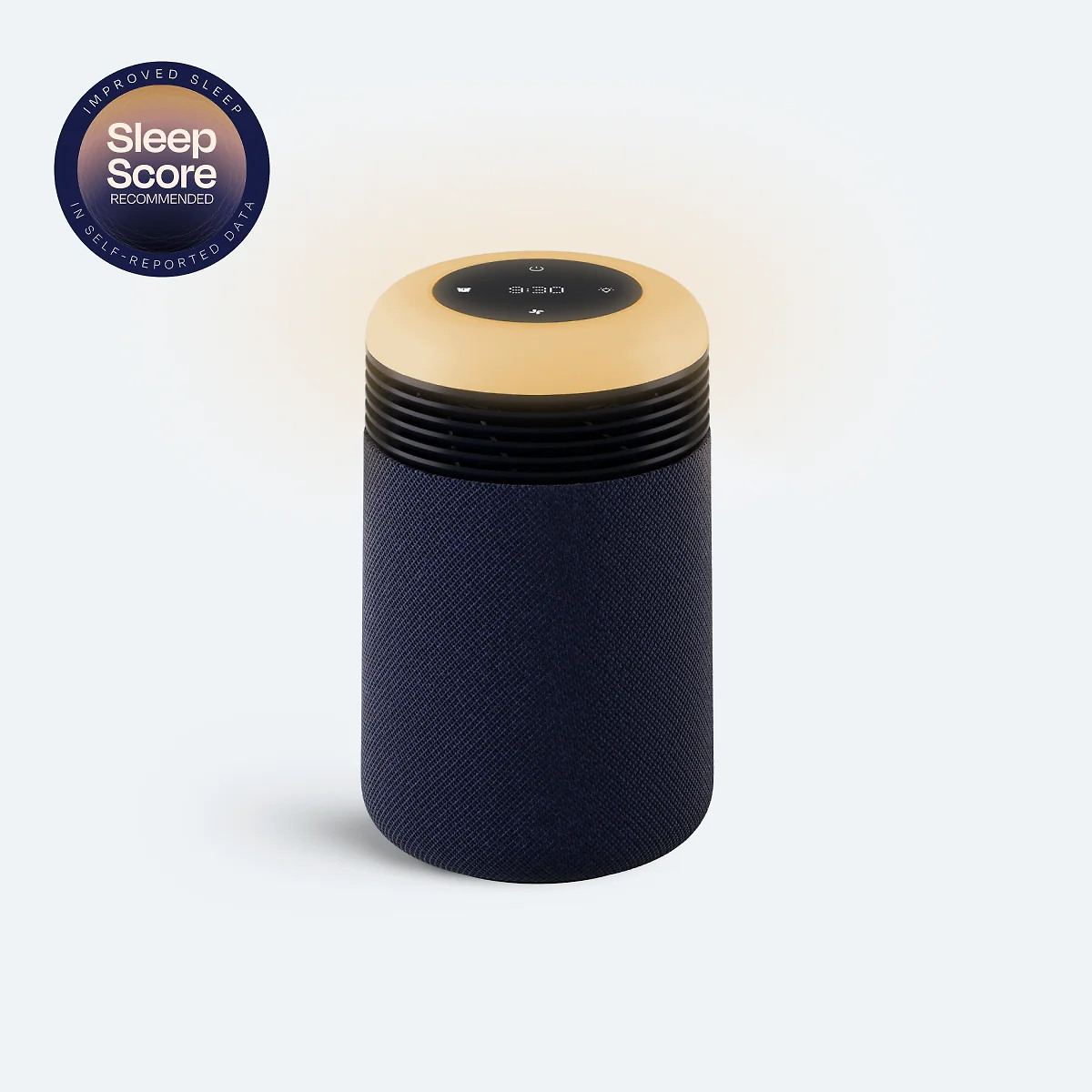 Mini Restful™ Sunrise Clock Air Purifier in Midnight