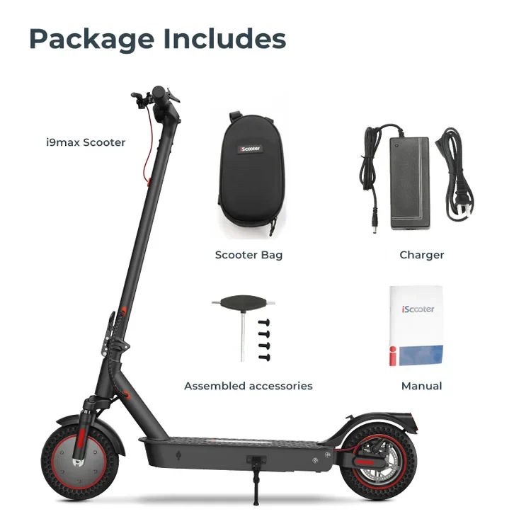 iScooter i9Max 500W Electric Scooter for Adults