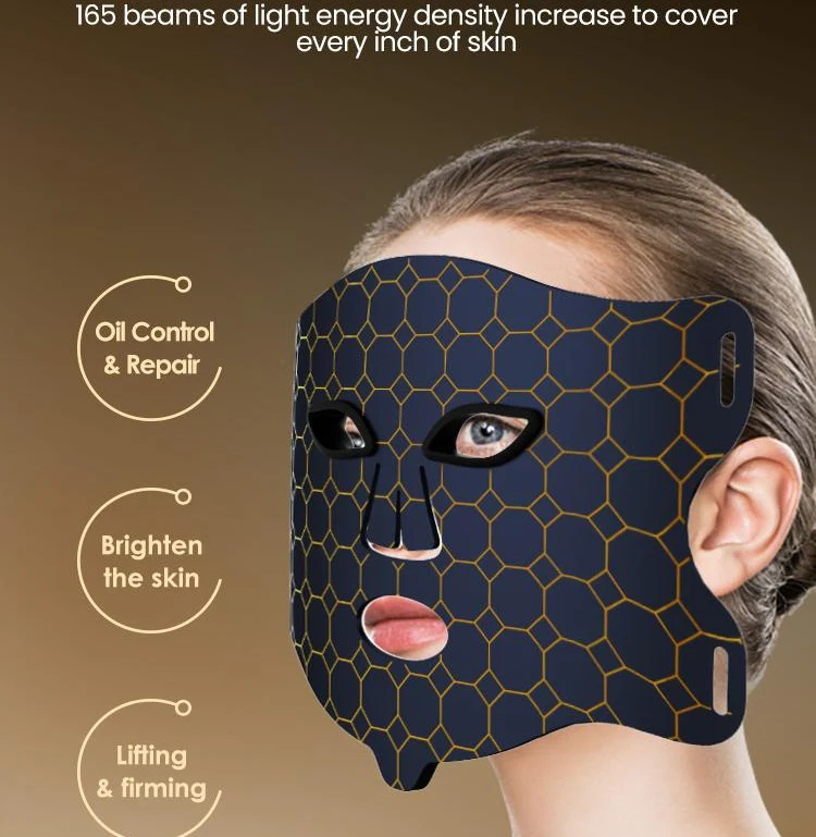 Red Light Therapy Mask with Vibration | EZLIFE