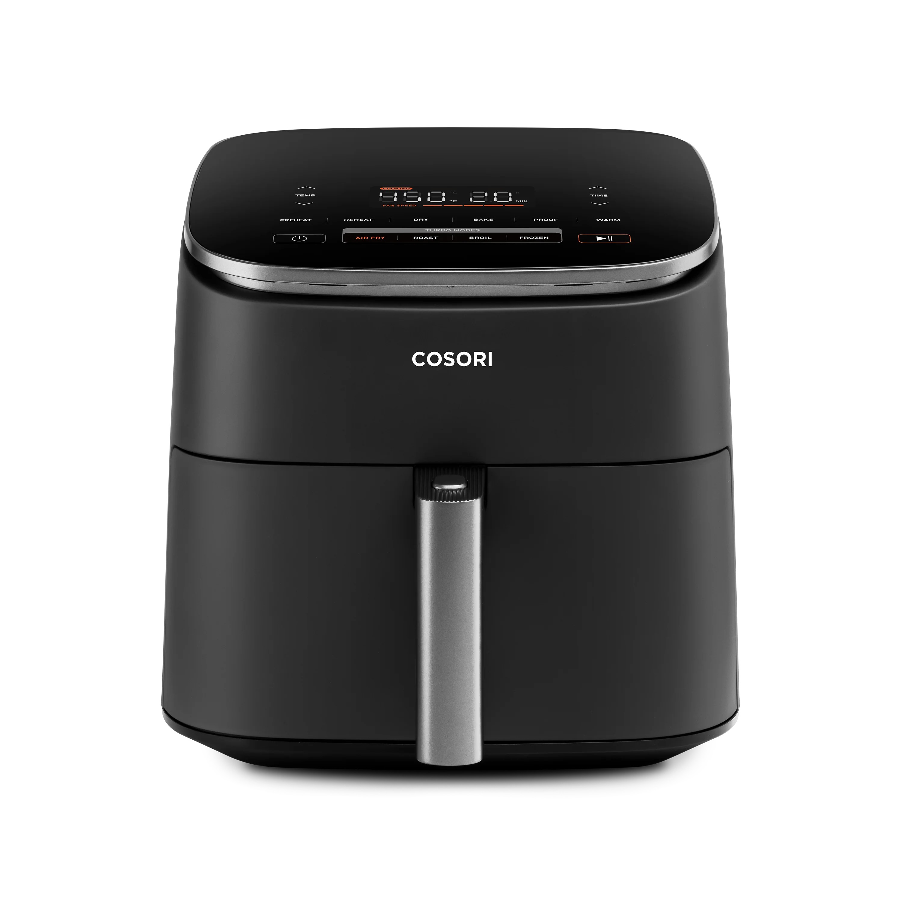 TurboBlaze™ 6.0-Quart Air Fryer - Dark Gray