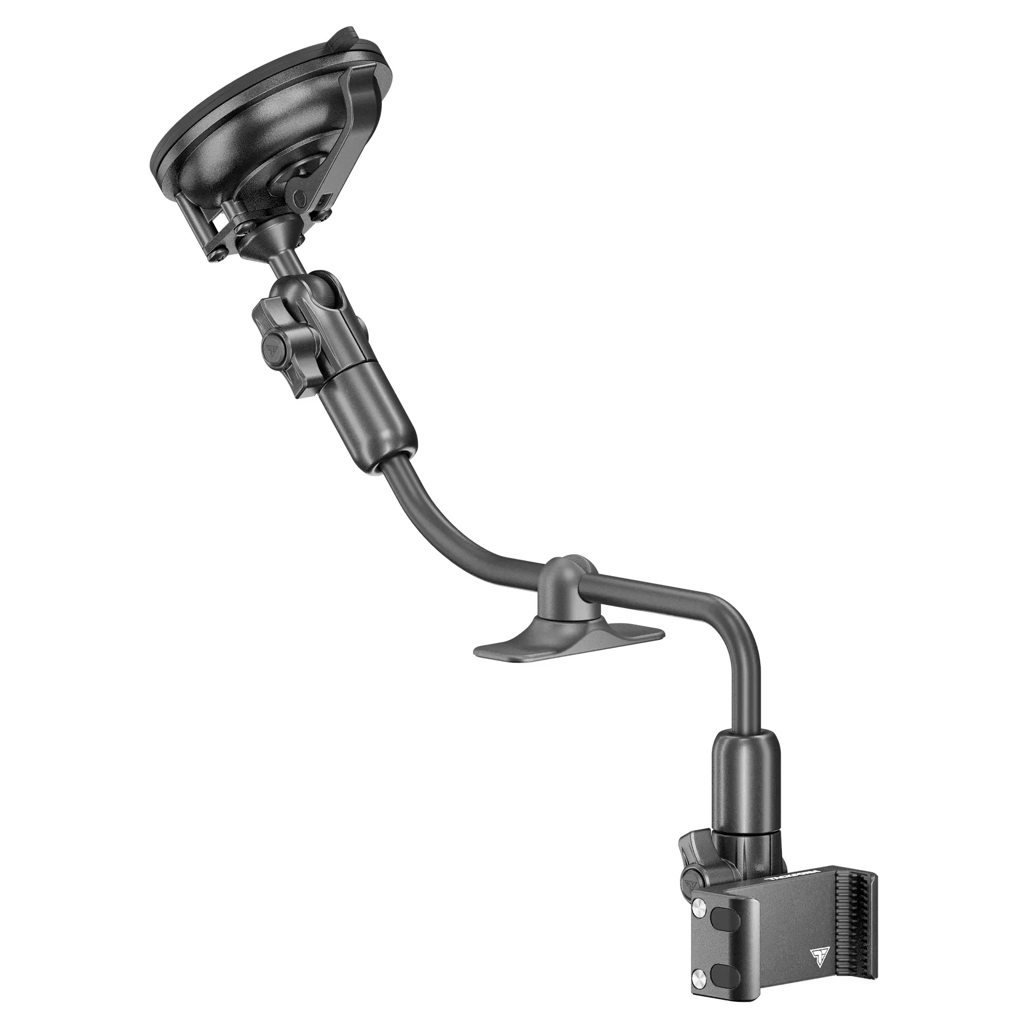 20 Series Windshield Suction Cup Phone Mount | Rigid Flex Arm in 10 and 14 Lengths