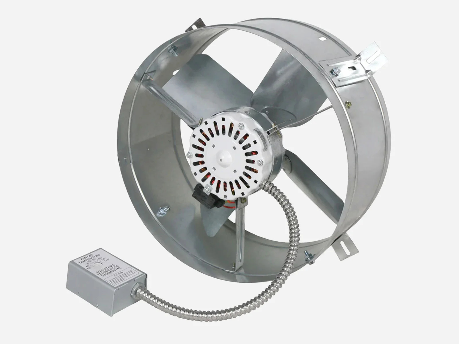 1.650 CFM Gable Mount Power Attic Ventilator