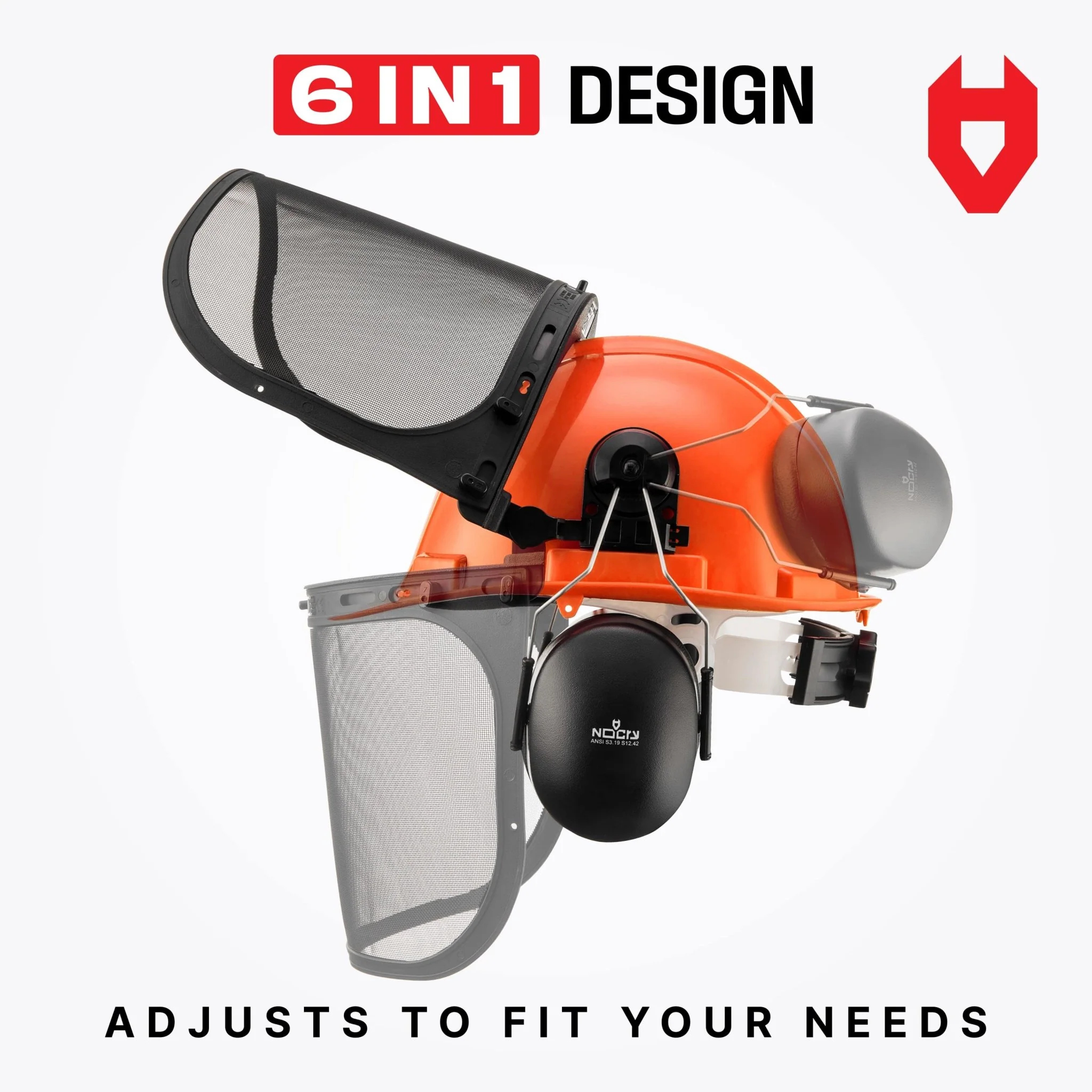ForestArmor+ Lightweight Forestry Safety Helmet