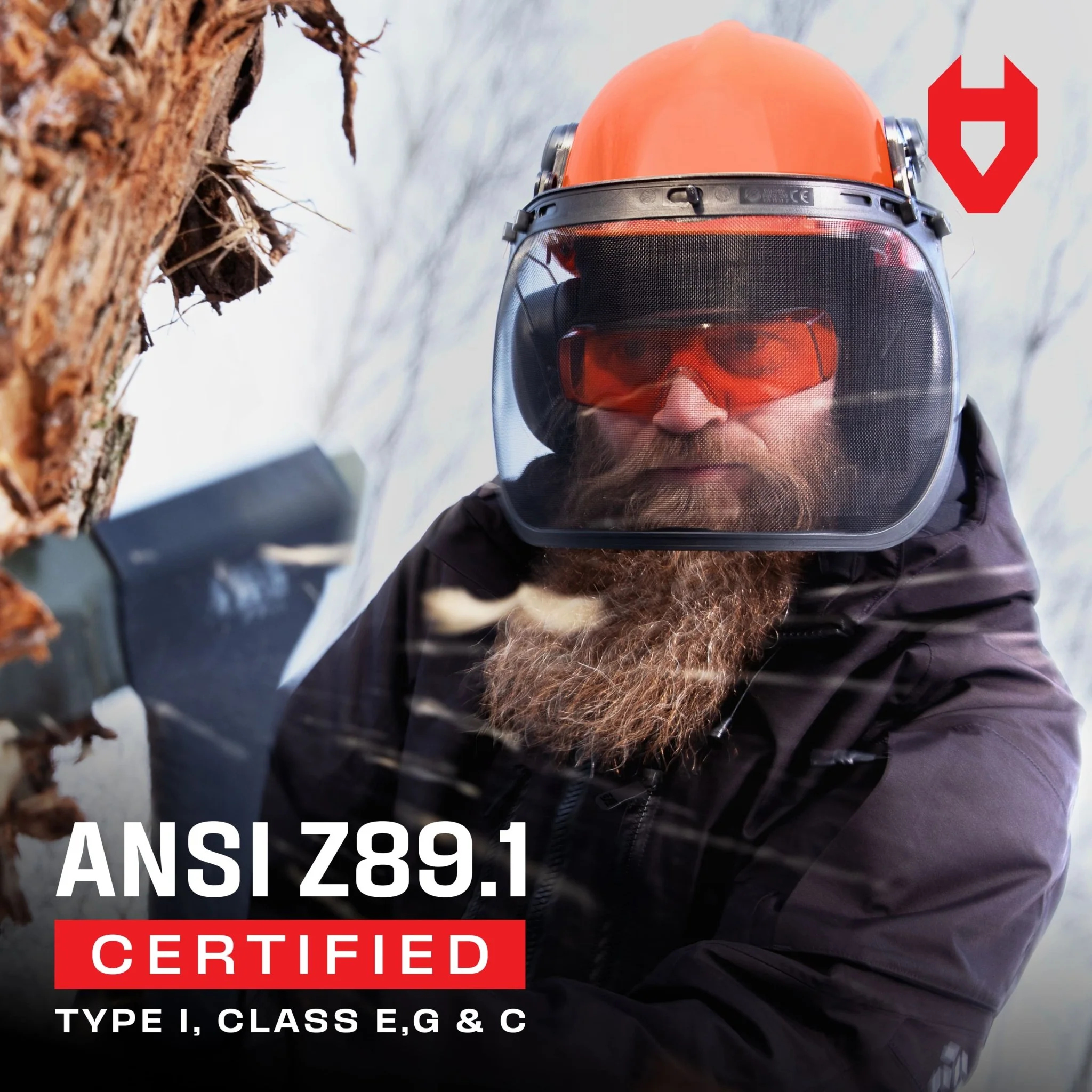 ForestArmor+ Lightweight Forestry Safety Helmet