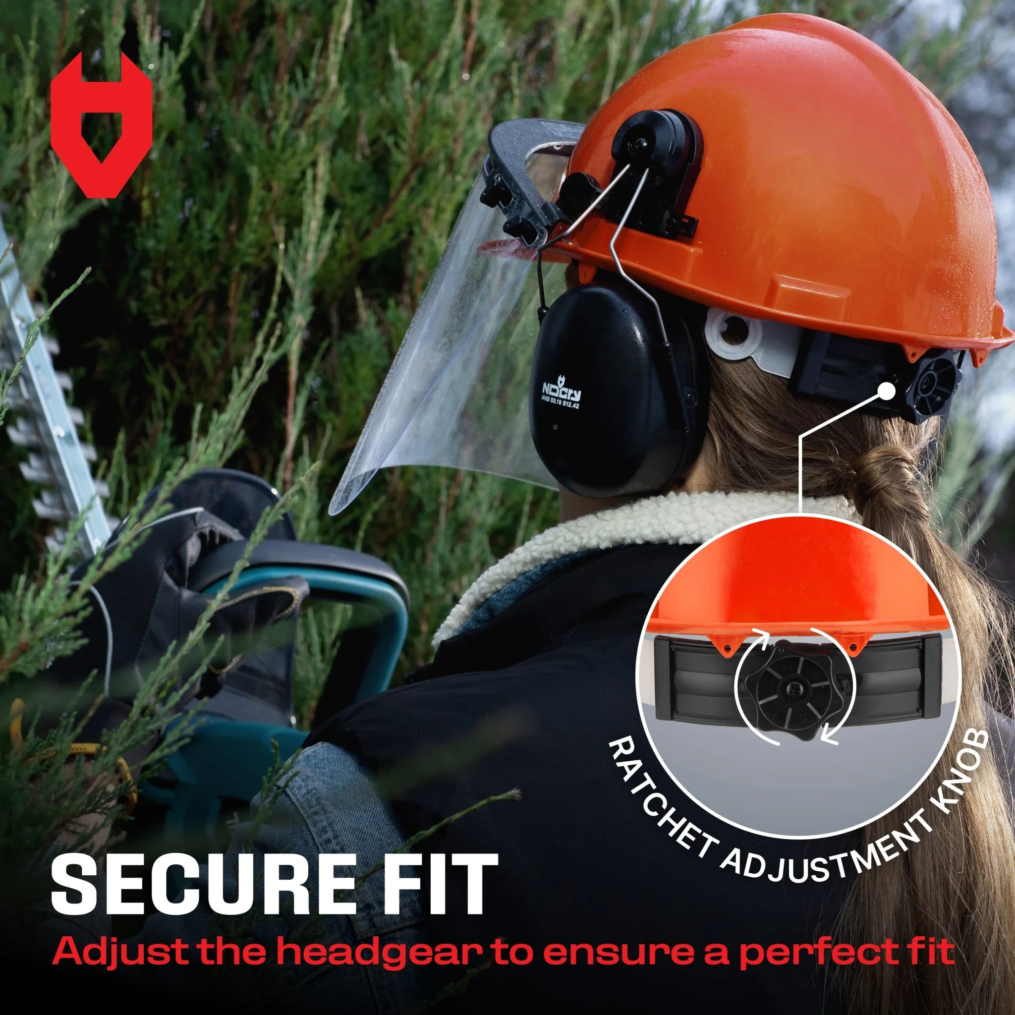ForestArmor+ Lightweight Forestry Safety Helmet