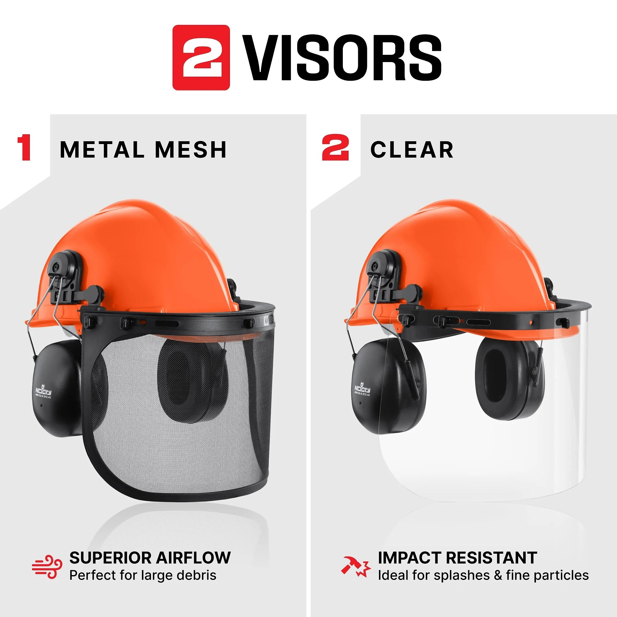 ForestArmor+ Lightweight Forestry Safety Helmet