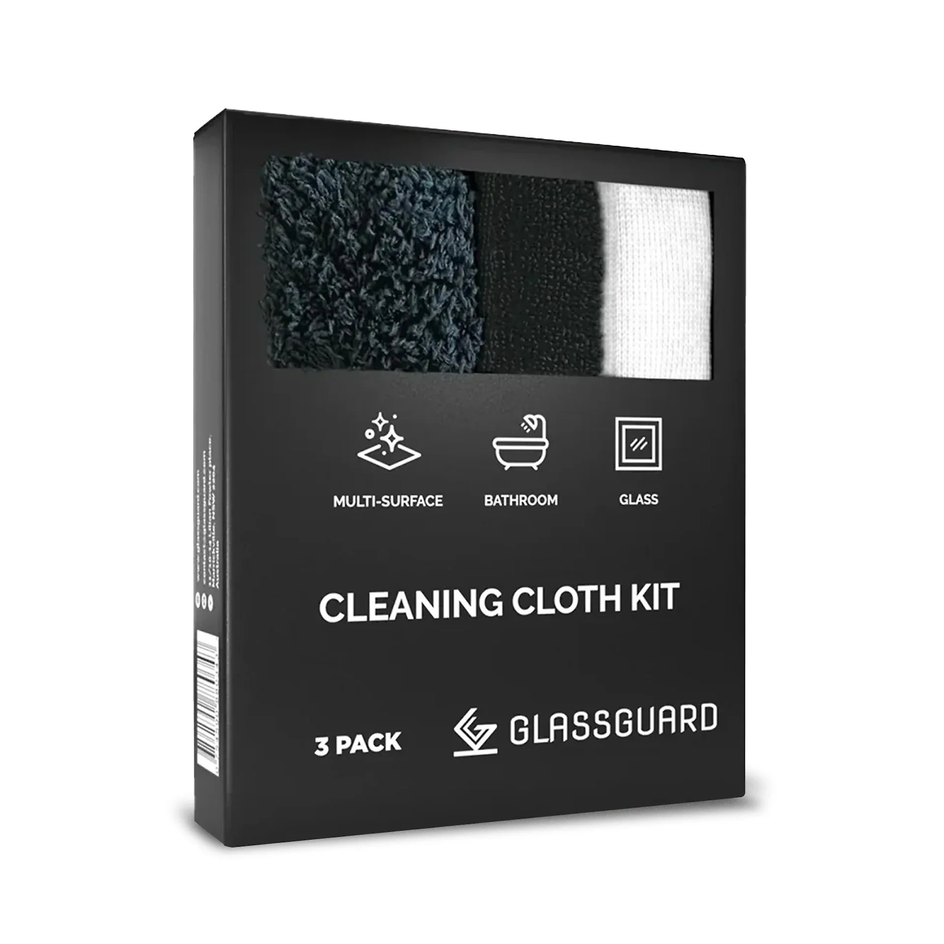 GLASSGUARD® Cleaning Cloth Kit