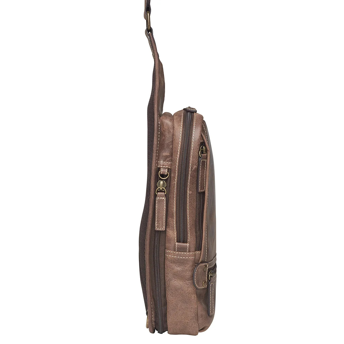 Buffalo Leather Sling Bag
