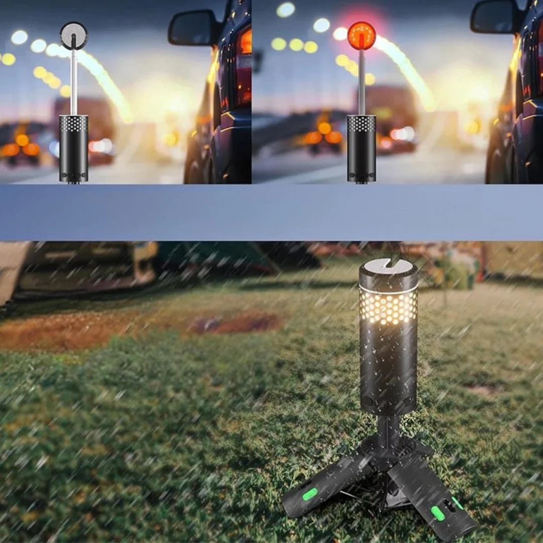 Adventure Light | Rechargeable Camping Lantern with Power Bank & Adjustable Brightness for Outdoor Adventures