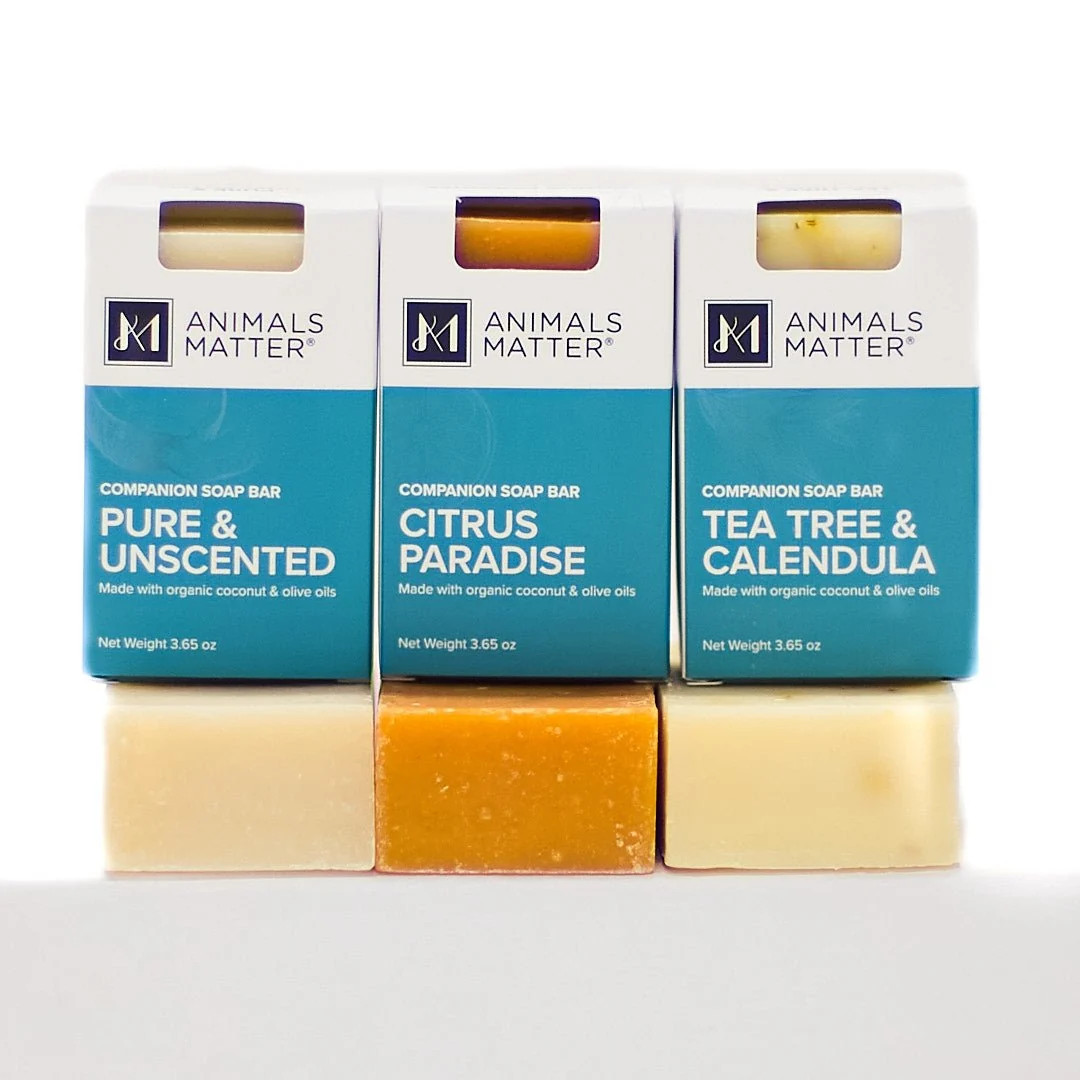 Animals Matter® Organic Companion Soap Bar™ VIP Sample Pack