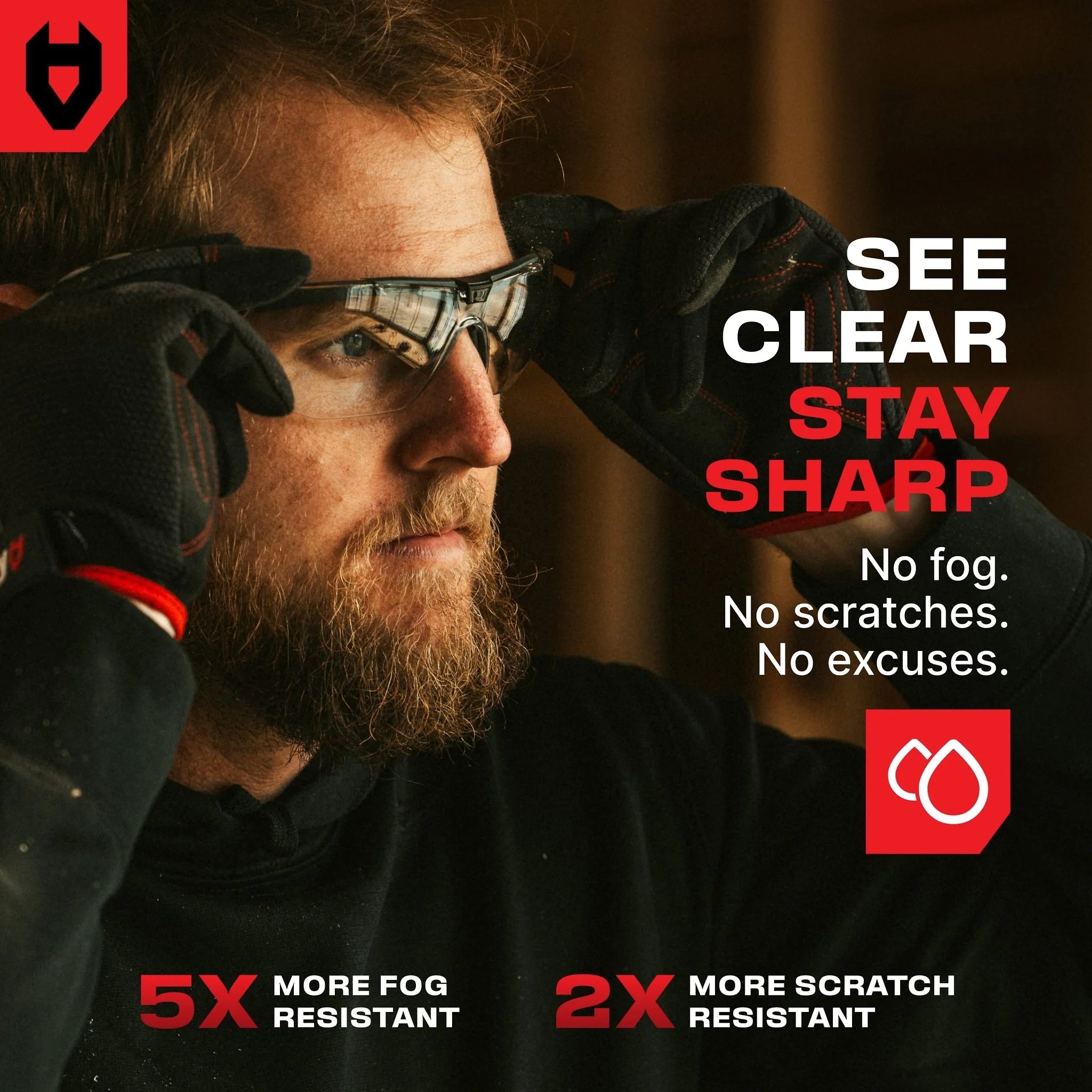 EyeArmor Pro Fully Adjustable Safety Glasses