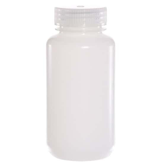 Acid/Flux Bottle. Wide Mouth - 8 oz Rectangular HDPE Bottle