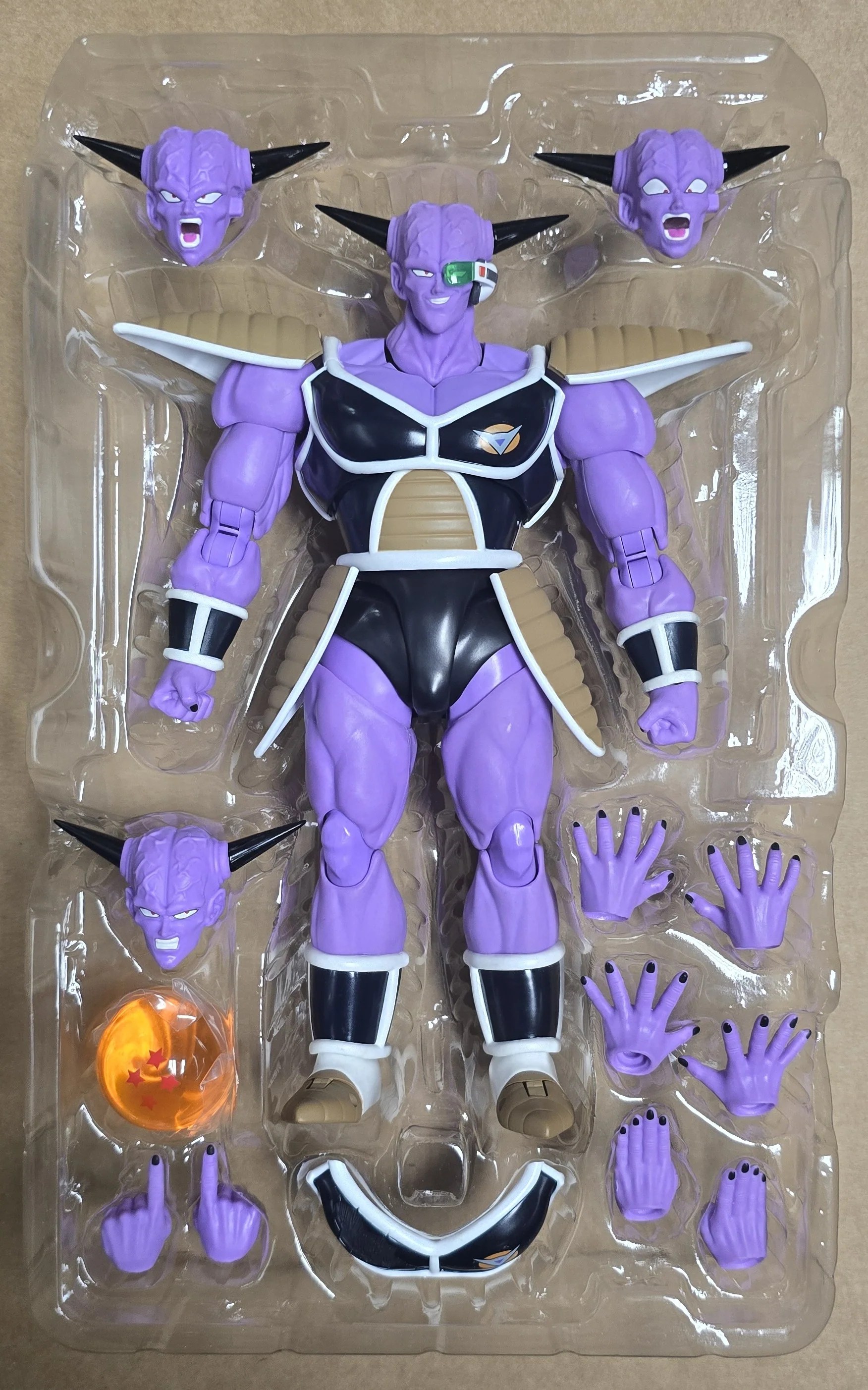 *Open Box* S.H. Figuarts Dragon Ball Z Captain Ginyu Action Figure