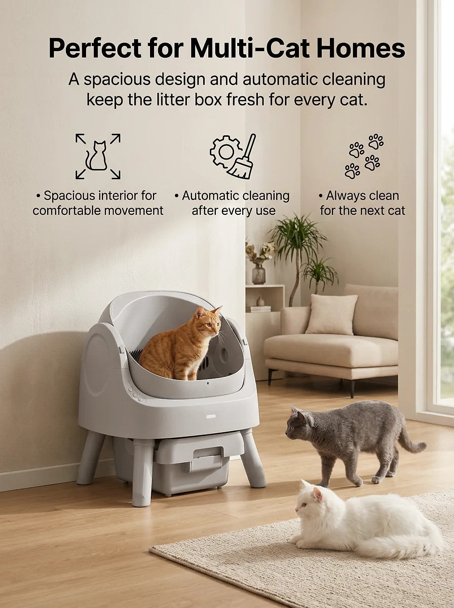 Jason|AutoScooper 11 Cat Litter Box