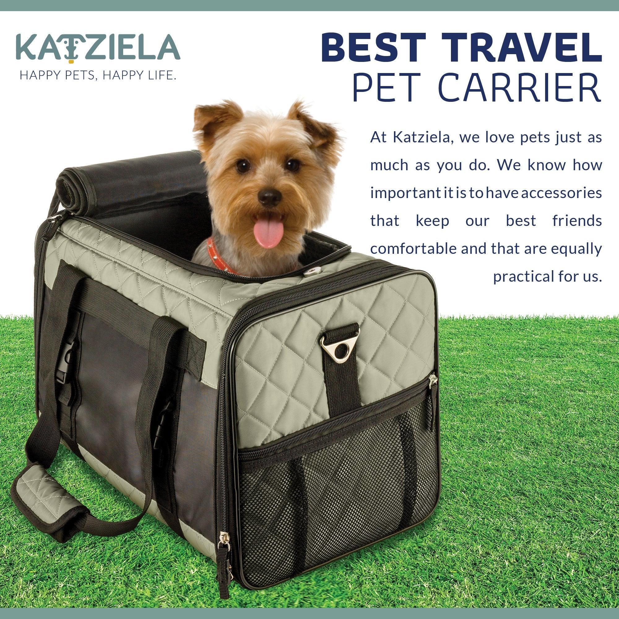 Quilted Companion Pet Carrier – Comfortable
