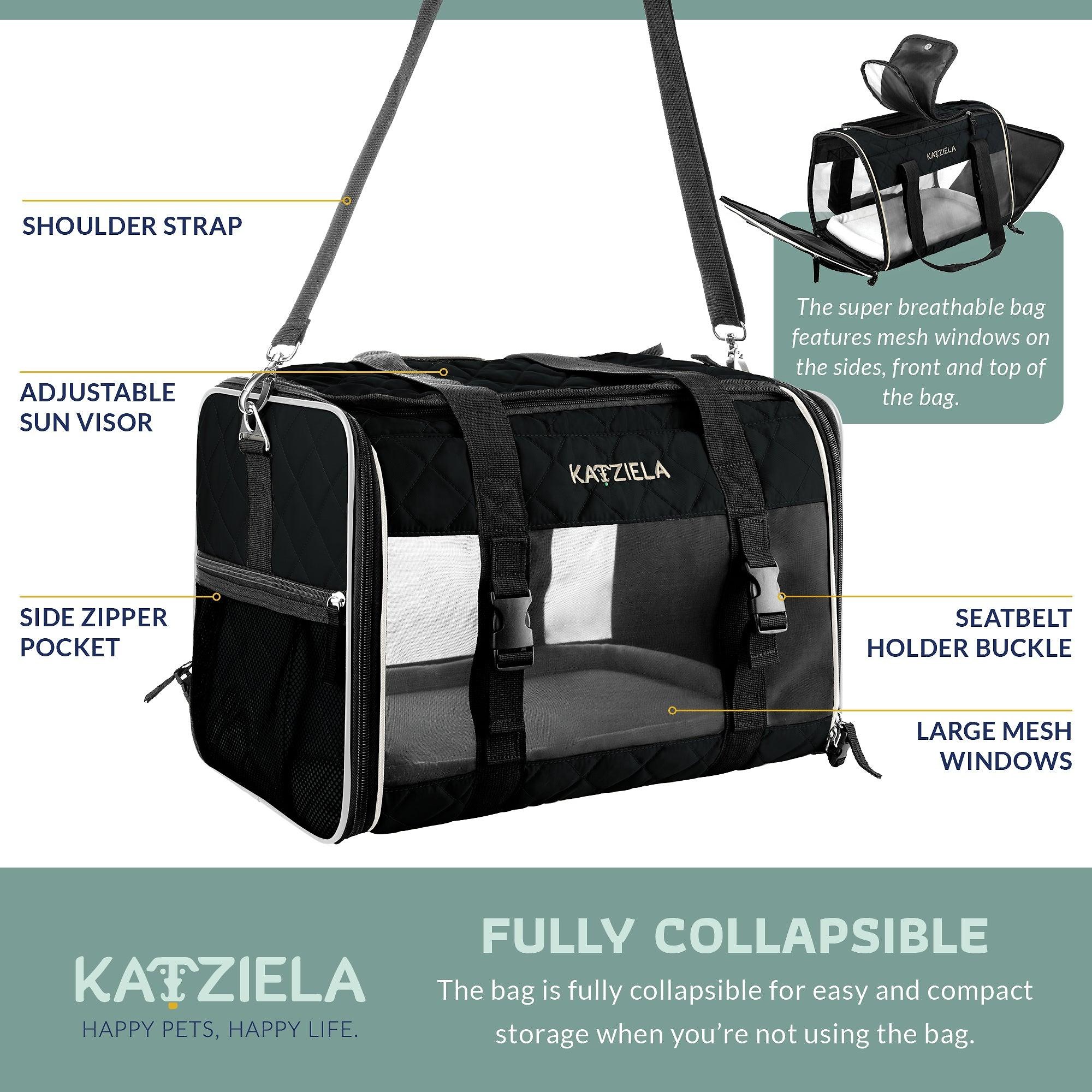 Quilted Companion Pet Carrier – Comfortable