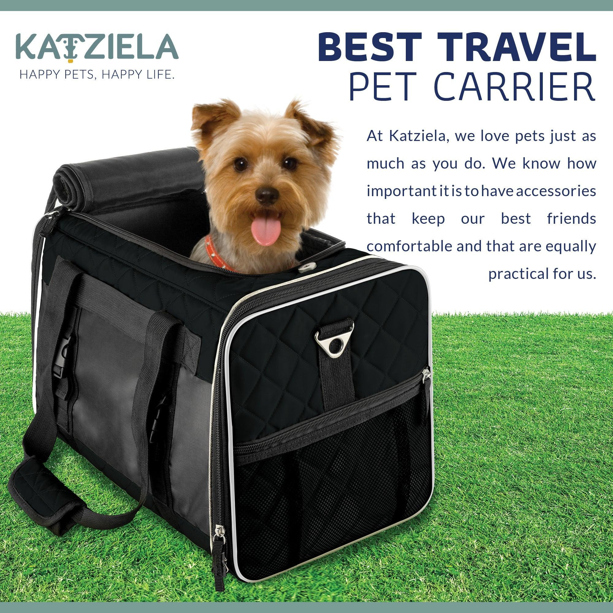 Quilted Companion Pet Carrier – Comfortable