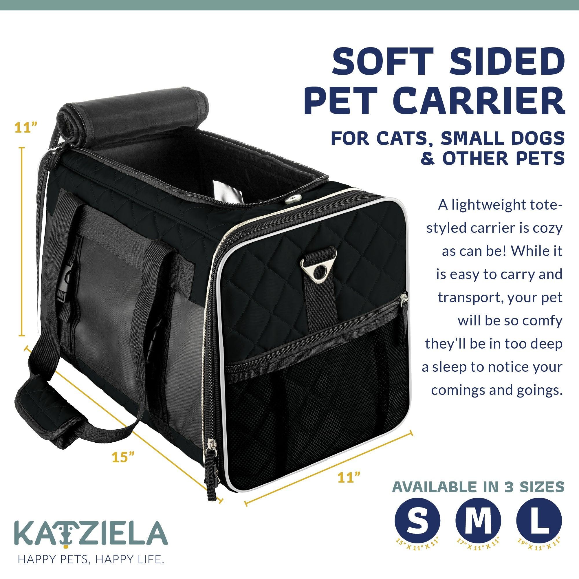 Quilted Companion Pet Carrier – Comfortable