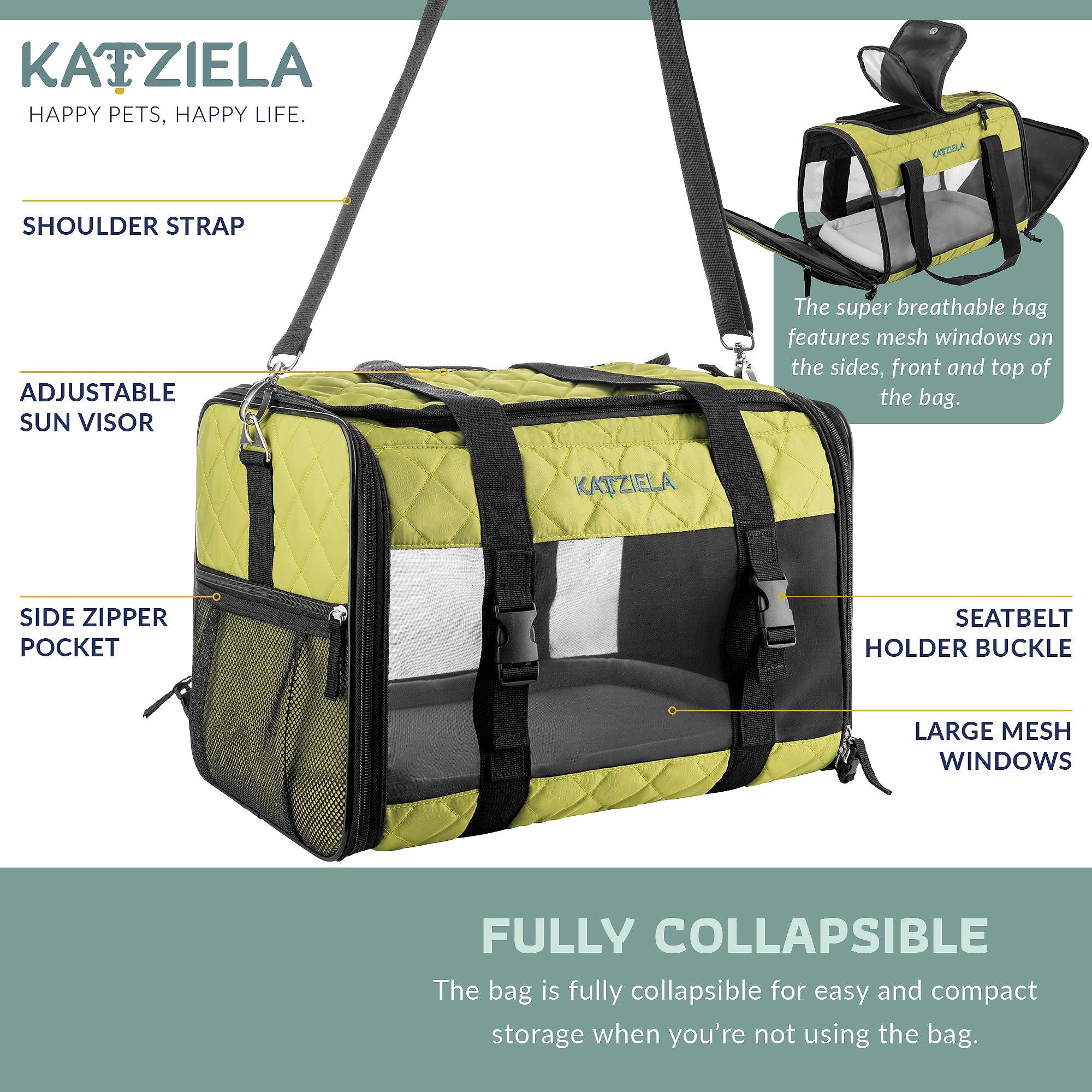 Quilted Companion Pet Carrier – Comfortable