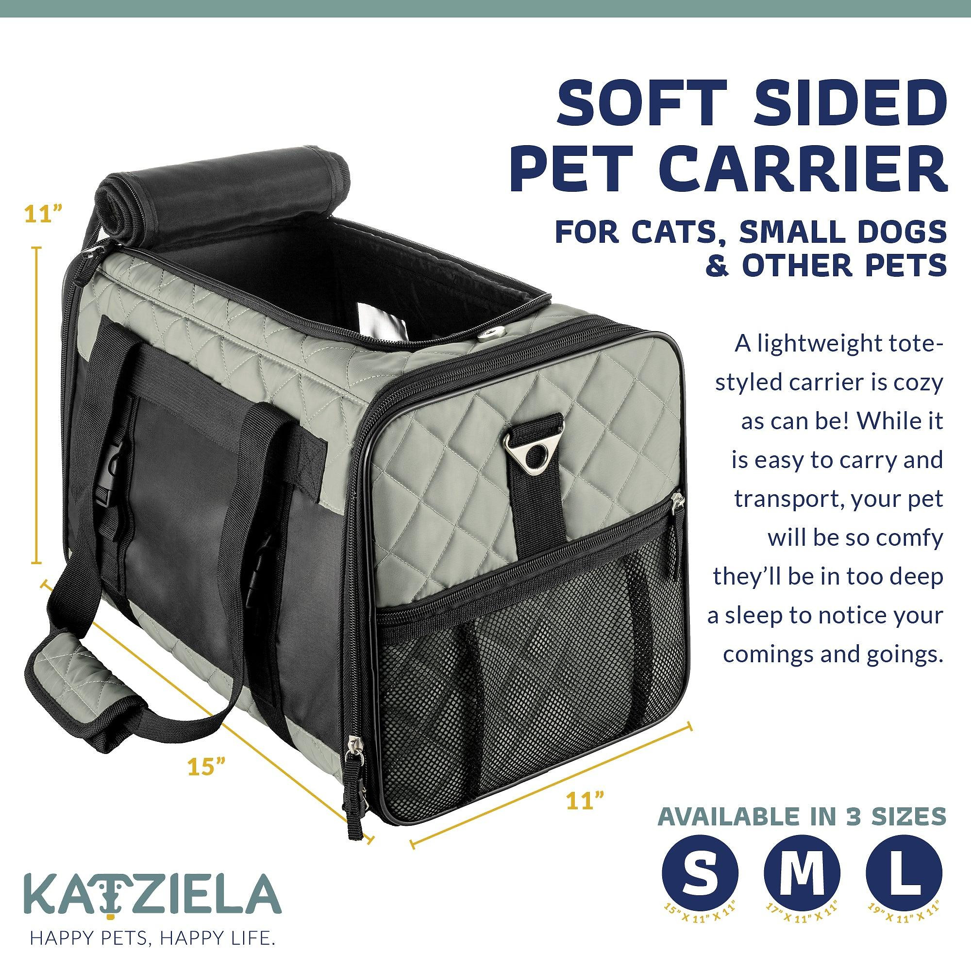 Quilted Companion Pet Carrier – Comfortable