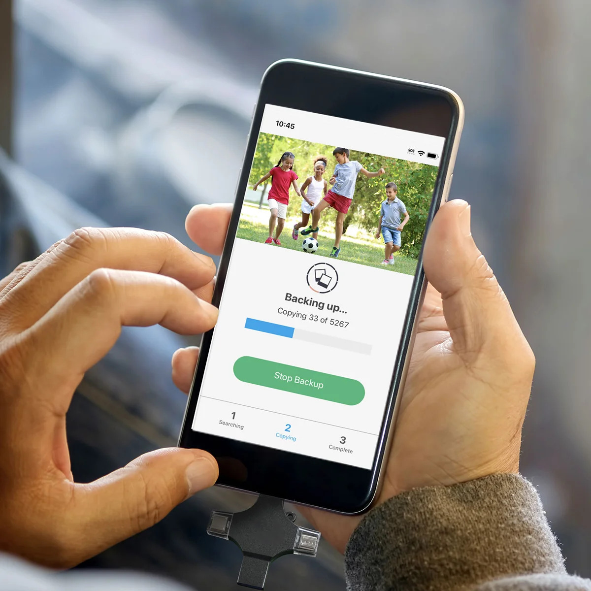 Portable Smartphone Photo Vault